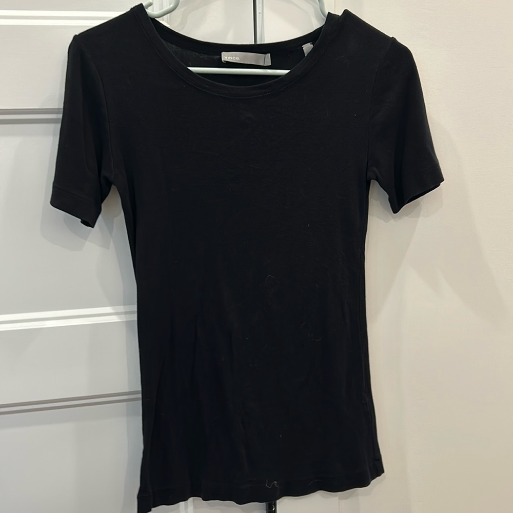 Vince black tee